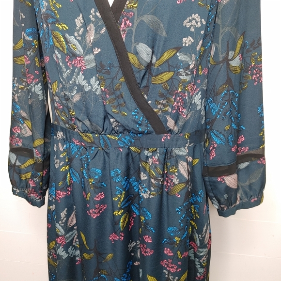 Banana Republic floral maxi dress size 14 - Picture 5 of 13
